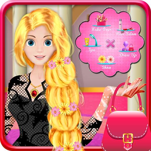 Braided Hair Salon Girl Game 1.4