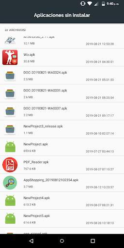Explorador De Archivos Lite screenshot 5