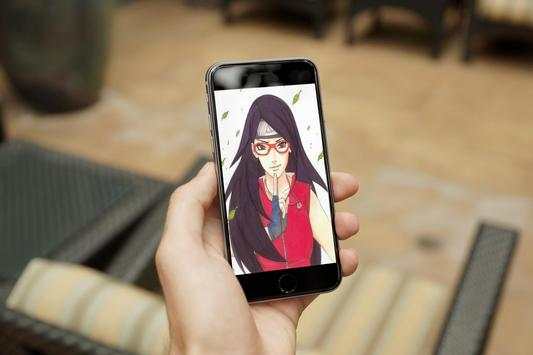 Sarada Uchiha HD Wallpaper 3 تصوير الشاشة