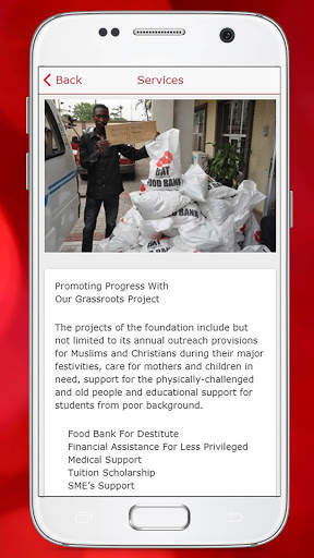 Bola Tinubu Foundation screenshot 4