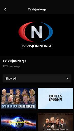 TV Vision Norway screenshot 2