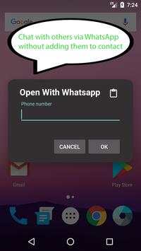 (No Ads)Open With WhatsApp screenshot 1