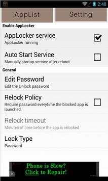 Smart App Lock screenshot 2