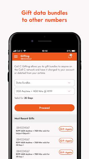 Cell C स्क्रीनशॉट 3