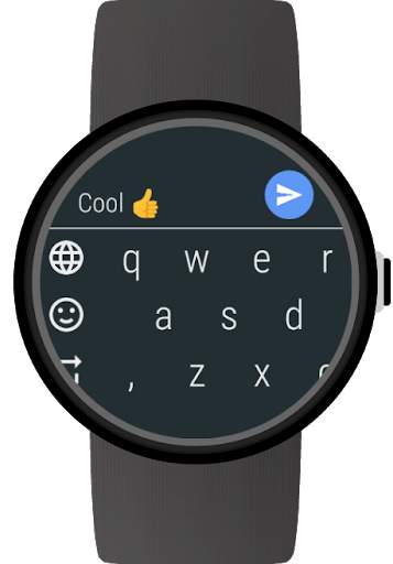 Keyboard for Wear OS (Android Wear) screenshot 1