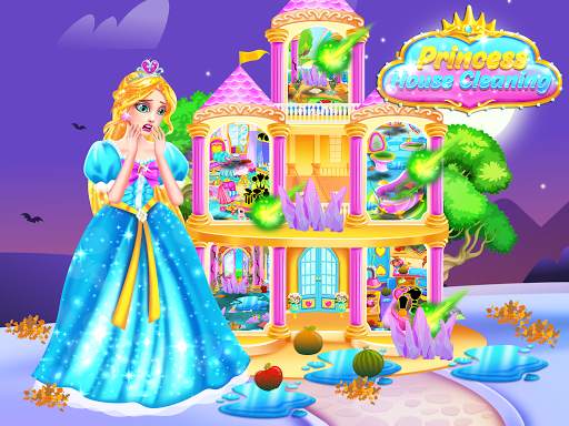 Princess Castle House Cleanup - Cleaning for Girls screenshot 2