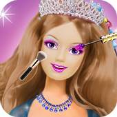Hair Salon Doll Princess Dress up Makeup 1.0