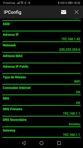 IPConfig screenshot 1