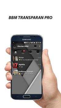 Transparent BBM  screenshot 1