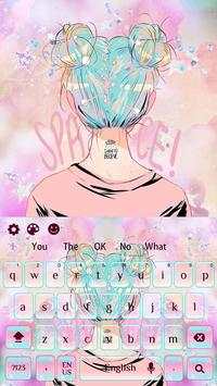 Pretty Girl keyboard screenshot 4