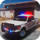 SUV Driving Ford F150 Police icon
