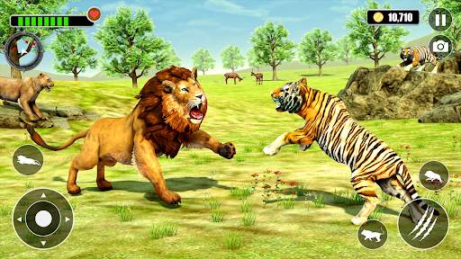 Angry Lion Simulator Lion Game screenshot 17