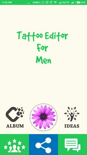 Tattoo Editor For Men 1 تصوير الشاشة