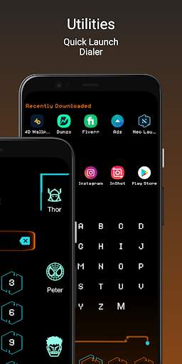 Neo Launcher Hyperion Scifi screenshot 6