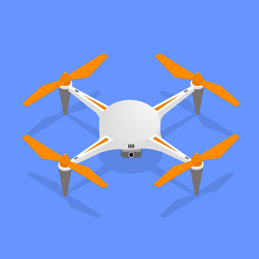 Drone Online Shopping icon