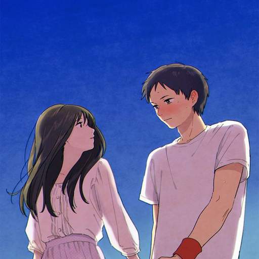 Anime Couple Wallpaper HD 4K 1.8