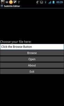 Subtitle Editor screenshot 2