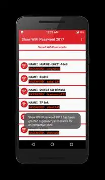 Wifi password viewer screenshot 3
