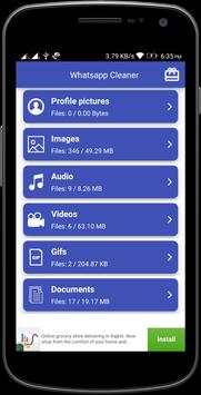 Cleaner:space cleaner - cleaner for whatsapp screenshot 1