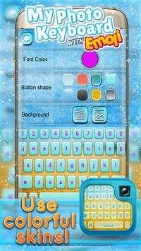 My Photo Keyboard with Emoji screenshot 4