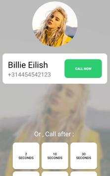 Billie Eilish Video Call l Fake Call From Billie screenshot 6
