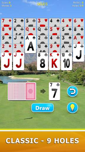 Golf Solitaire - Card Game screenshot 3