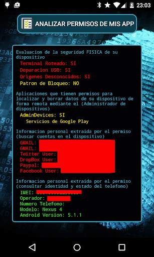 App Forensic Tool screenshot 1