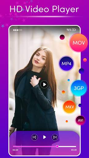 Ultra HD Video Player : X Video Player screenshot 1