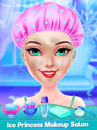 Ice Princess Makeup Salon Games For Girls screenshot 2