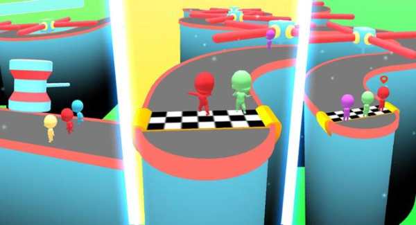 Funny Race : Fun Human 3D Run screenshot 1