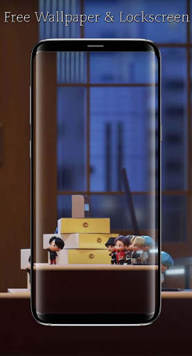 Tiny Tan BTS Wallpaper Character screenshot 4