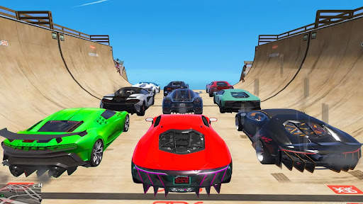 Grand Mega Ramps Stunt Race screenshot 2