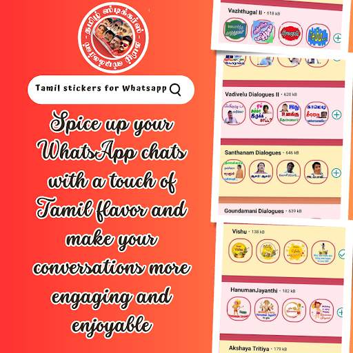 Tamil WASticker -1500 stickers screenshot 5