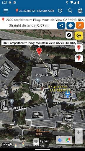 Map coordinate screenshot 1