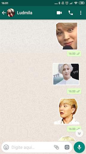 Figurinhas de Kpop, Coreanos(as) para WhatsApp screenshot 7
