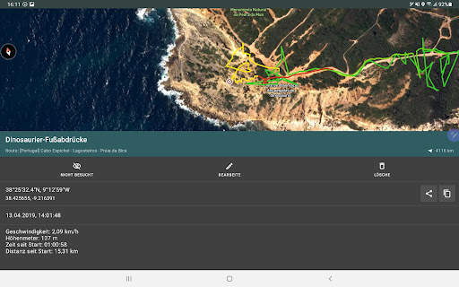 Geo Tracker - GPS tracker screenshot 22