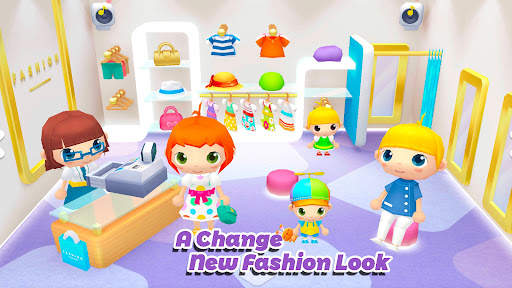 Mini Toca Life City Shopping Stories स्क्रीनशॉट 3