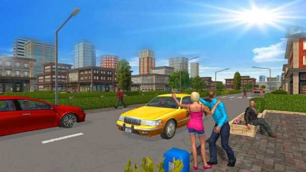Rapid Crazy Taxi Driving screenshot 4