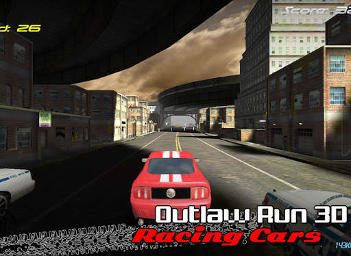 Outlaw run 3D - Racing Cars screenshot 5