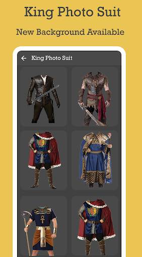 King Photo Suit screenshot 2