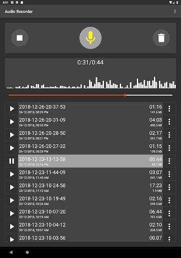 Audio Recorder (No Ads) screenshot 9