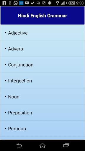 Hindi English Grammar screenshot 1