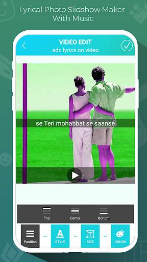 Tamil Lyrical Photo Slidshow Maker With Music screenshot 4
