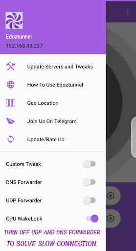 Edoztunnel - Unlimited VPN screenshot 7