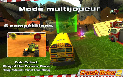Crash Drive 2: Jeu de voiture screenshot 9