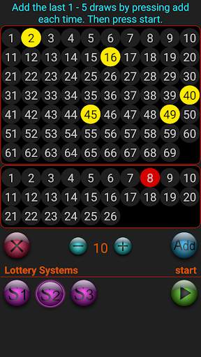 Powerball lottery screenshot 3