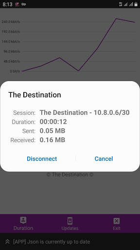 The Destination VPN screenshot 3