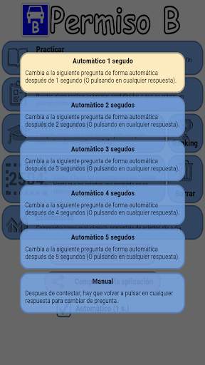 Examen coche B conducir España 7 تصوير الشاشة