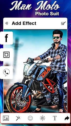 Man Moto Photo Suit screenshot 6