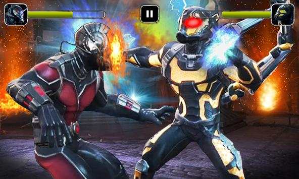 Ant Superhero Micro Battle - Street Fighting Games screenshot 2